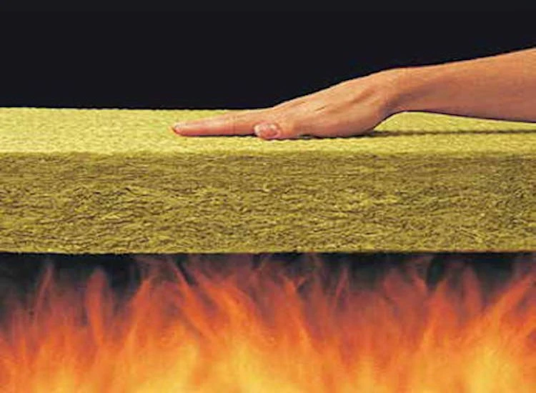 High Quality Sound Absorbing Boards Soundproofing Fireproof Rock Wool Heat Insulation Building Materials
